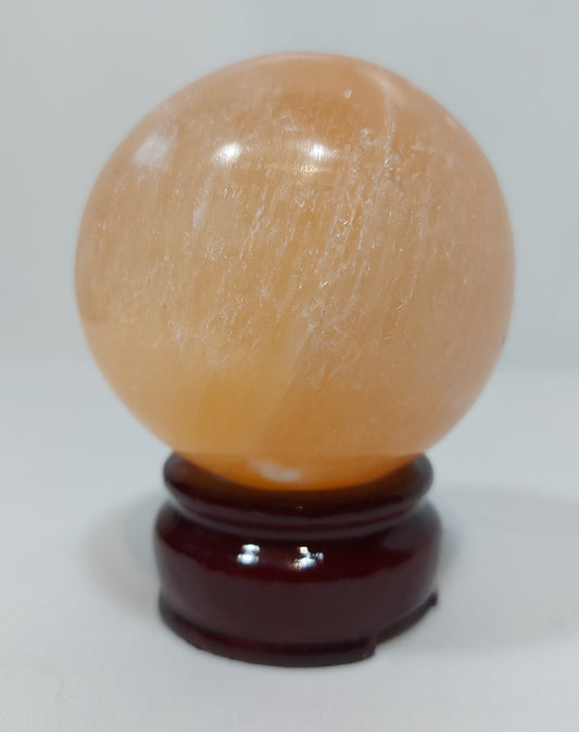 Sphere Orange Selenite - 310gms