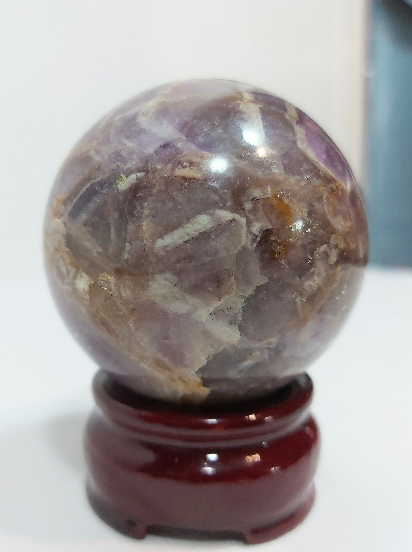 Sphere Amethyst Chevron - 252gms