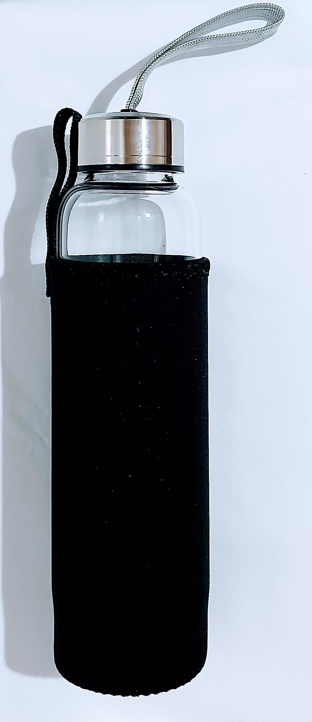 Crystal Balance Water Bottle - Black Obsidian