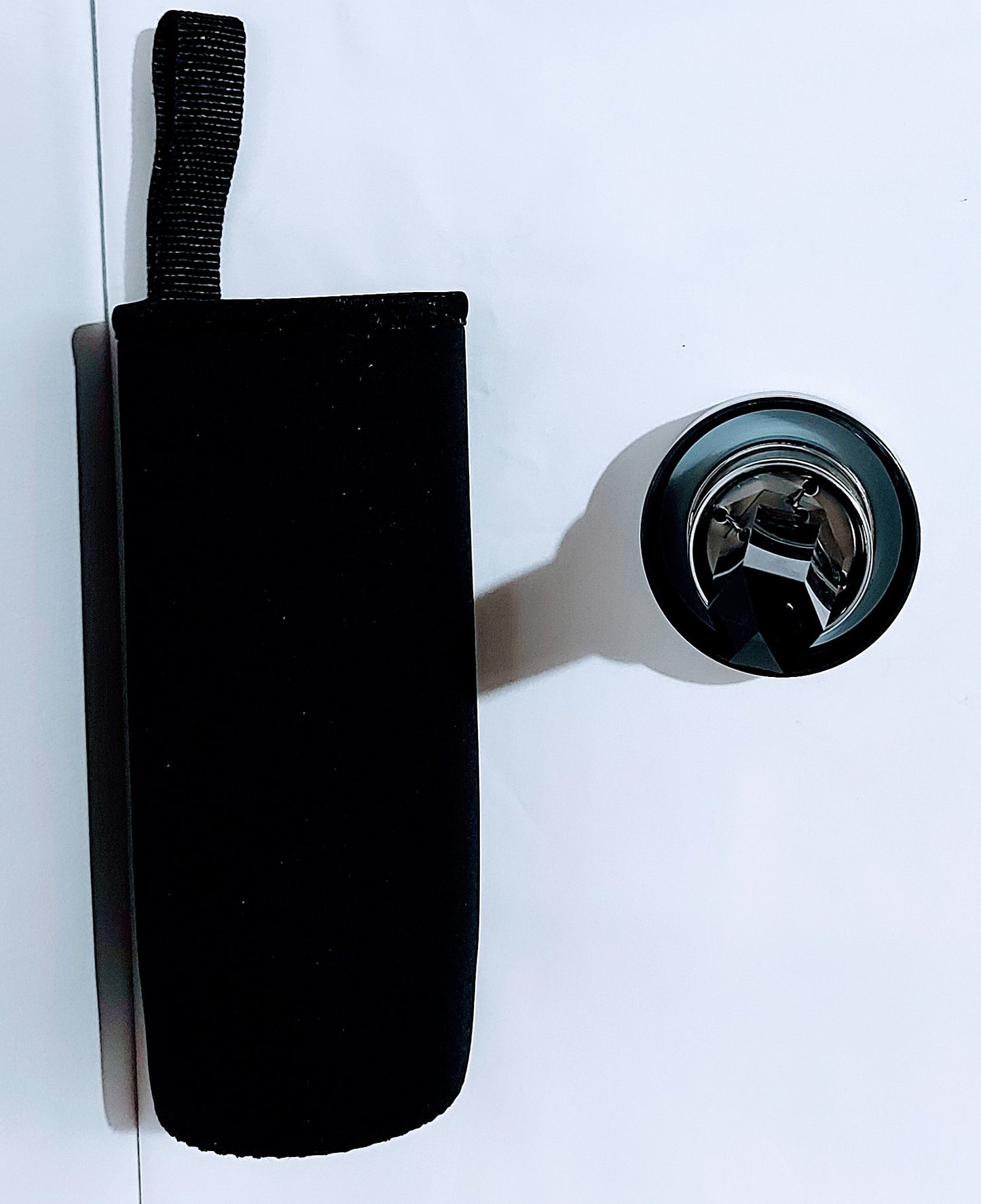 Crystal Balance Water Bottle - Black Obsidian