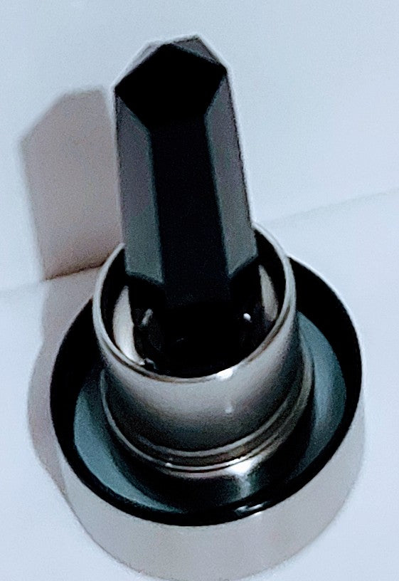 Crystal Balance Water Bottle - Black Obsidian