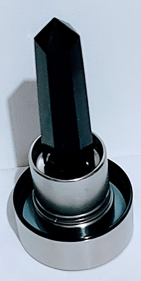 Crystal Balance Water Bottle - Black Obsidian