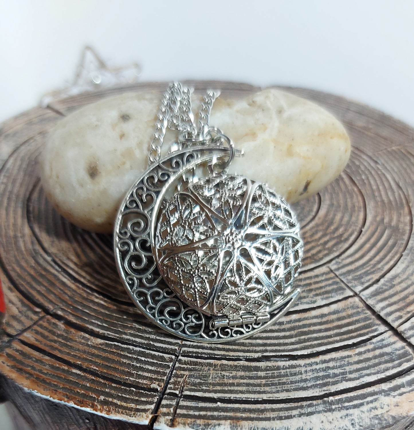 Sun and Moon Locket