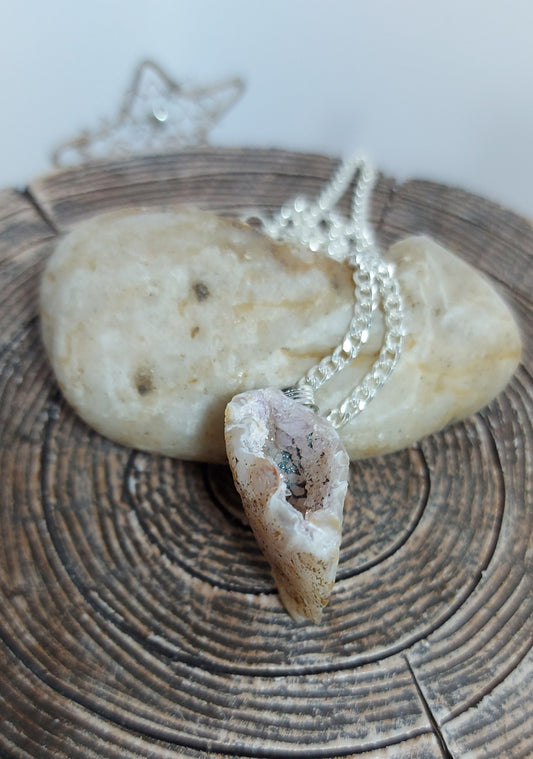 Geode Pendant Necklace