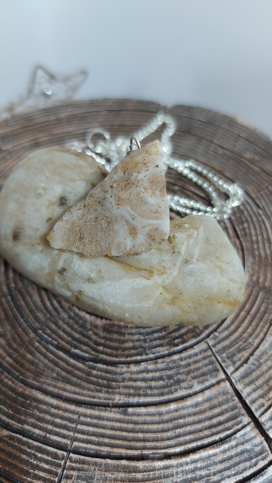 Geode Pendant Necklace