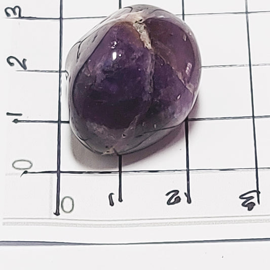 Individual Tumbled Amethyst Crystal