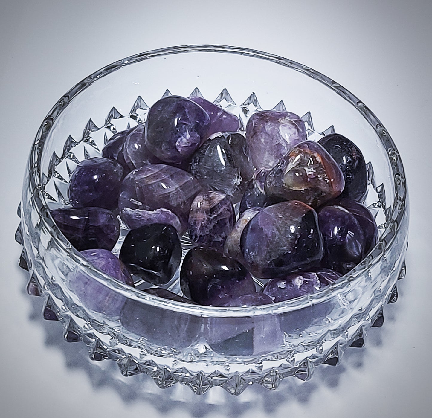 Individual Tumbled Amethyst Crystal