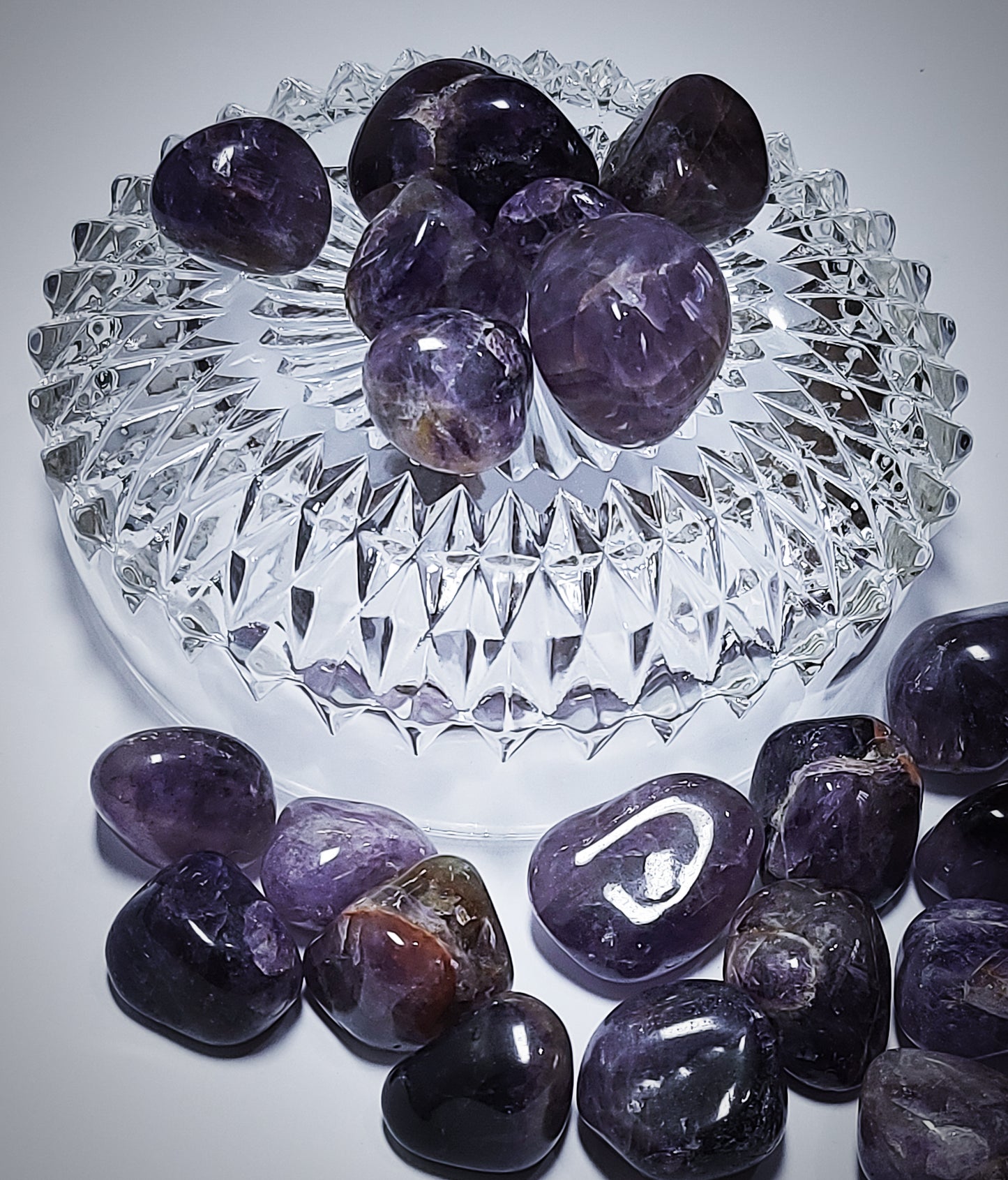 Individual Tumbled Amethyst Crystal