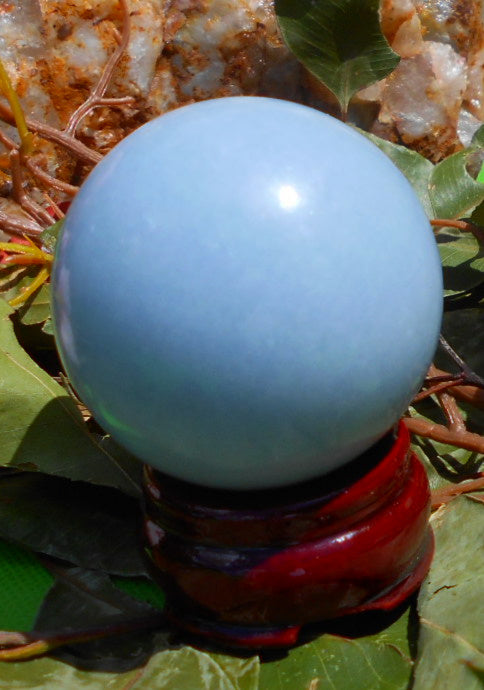 Angelite Sphere 290 gms