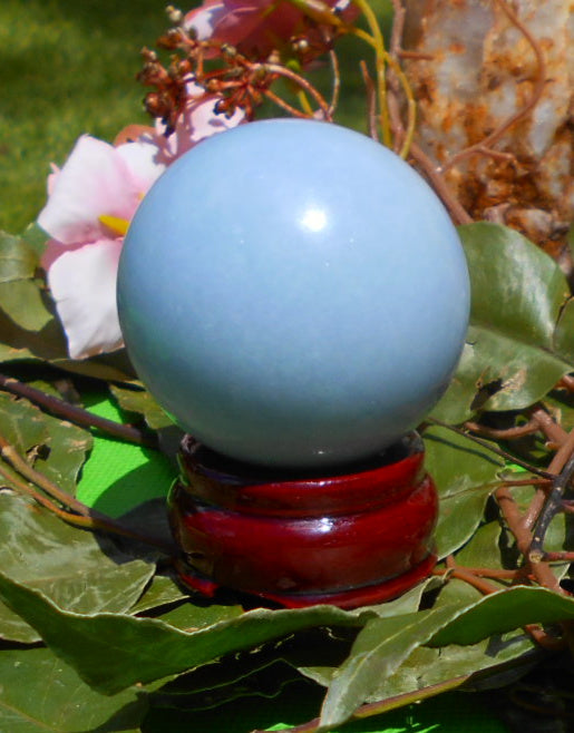 Angelite Sphere 290 gms