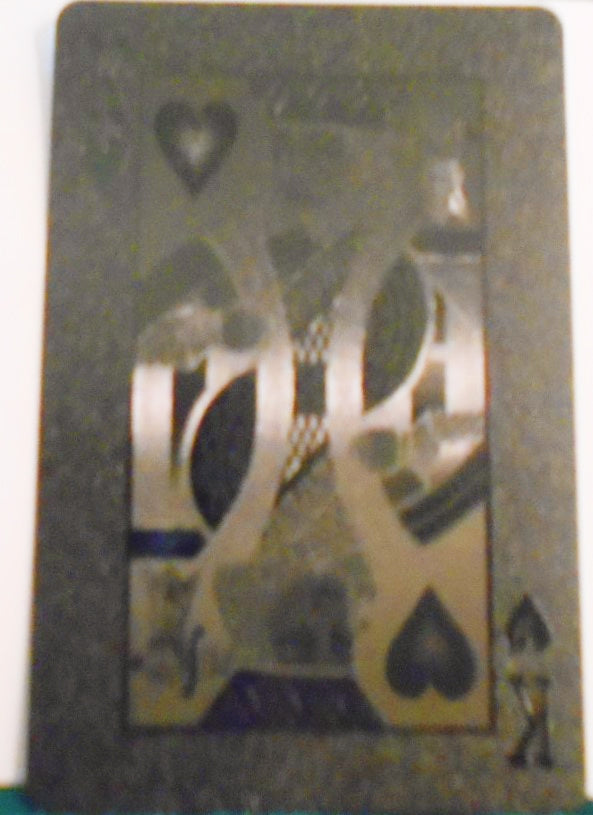 Black Gold Foil Playing Cards