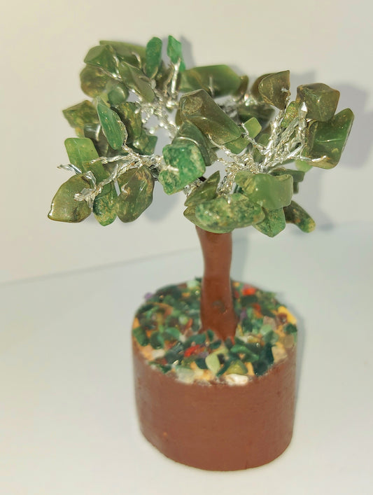 Crystal Green Adventurine Tree - Small