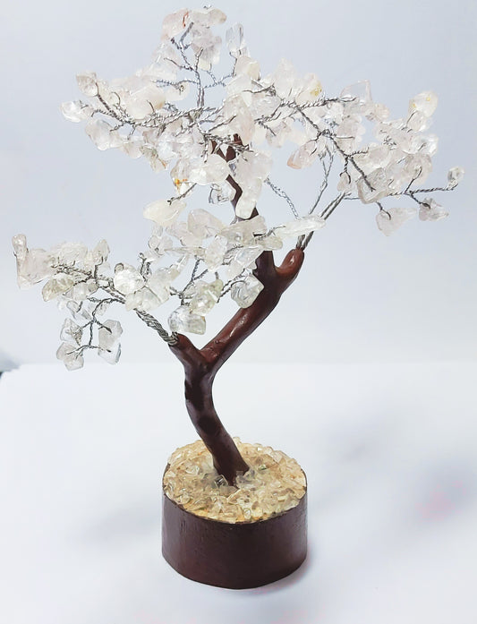 Crystal Clear Crystal Quartz Tree - Large