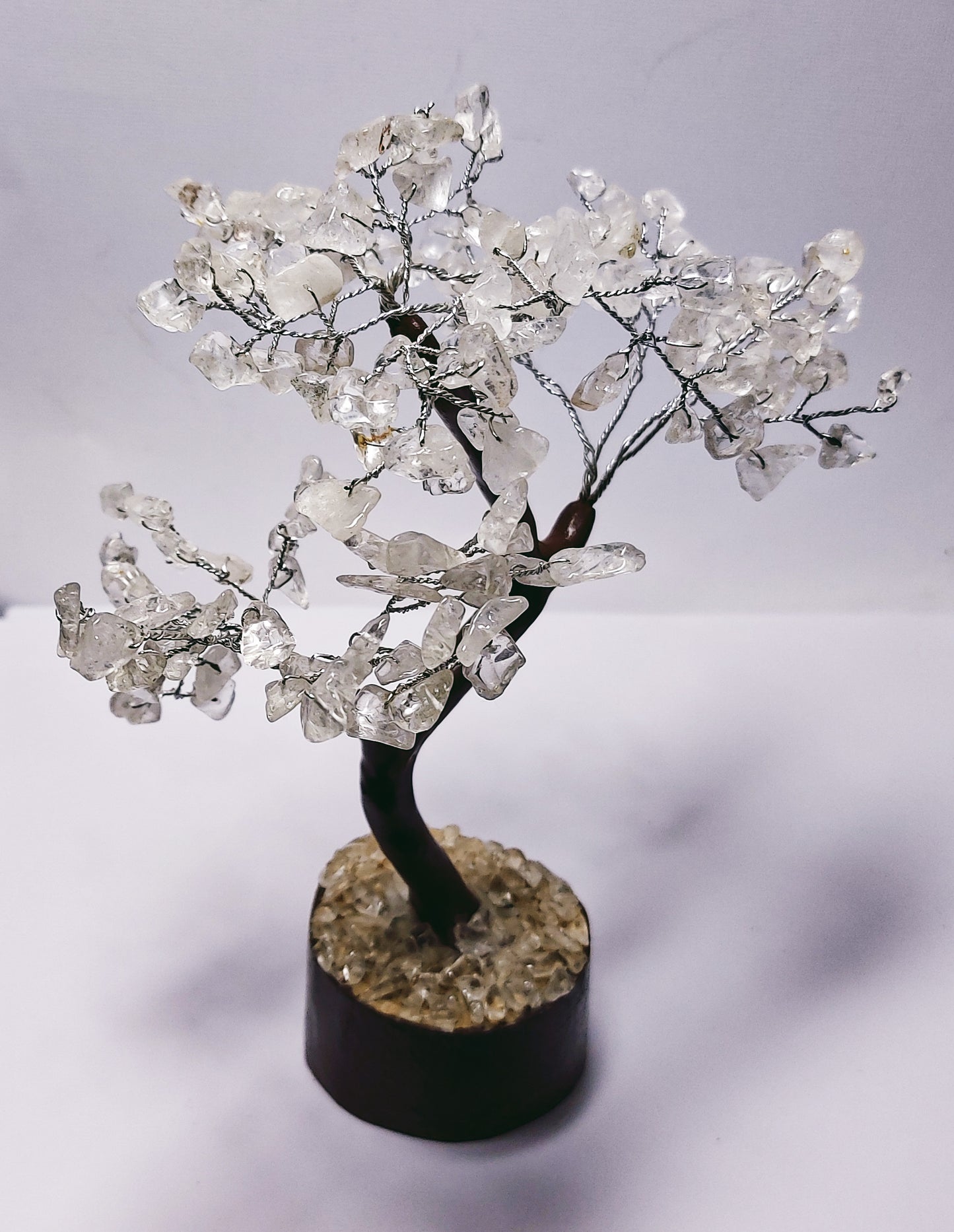 Crystal Clear Crystal Quartz Tree - Large