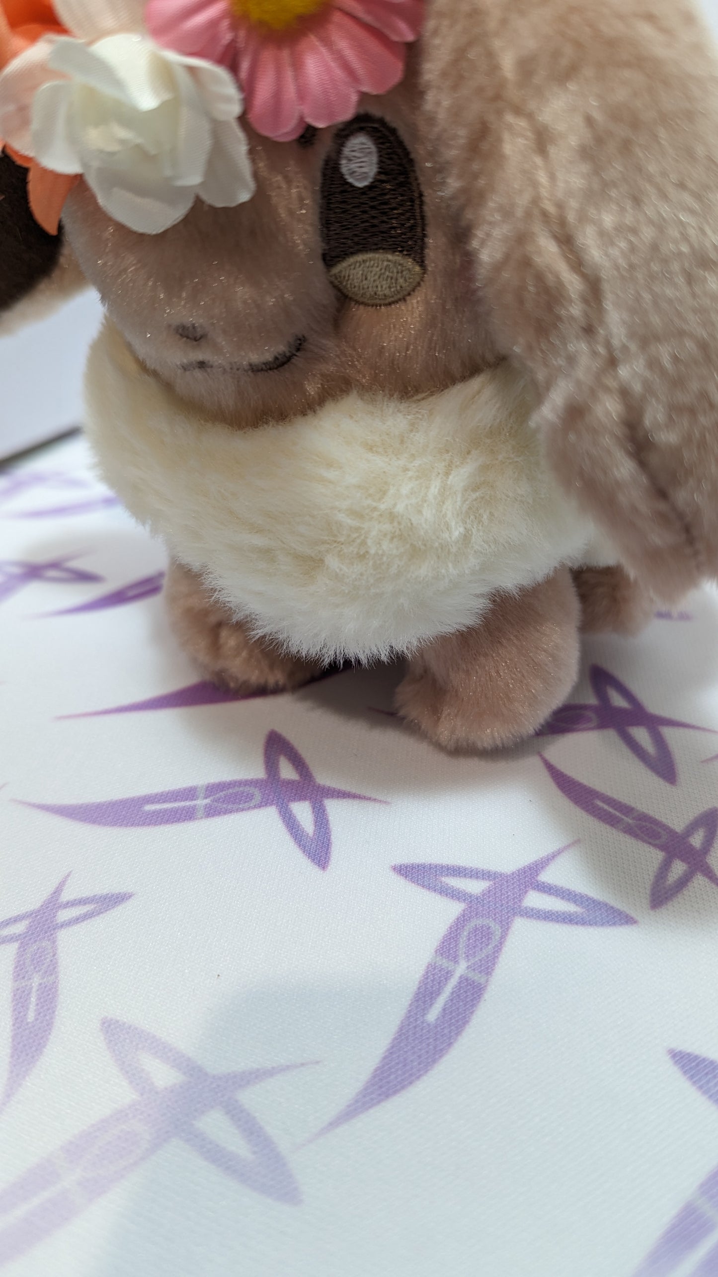 Flower Crown Eevee Plushie
