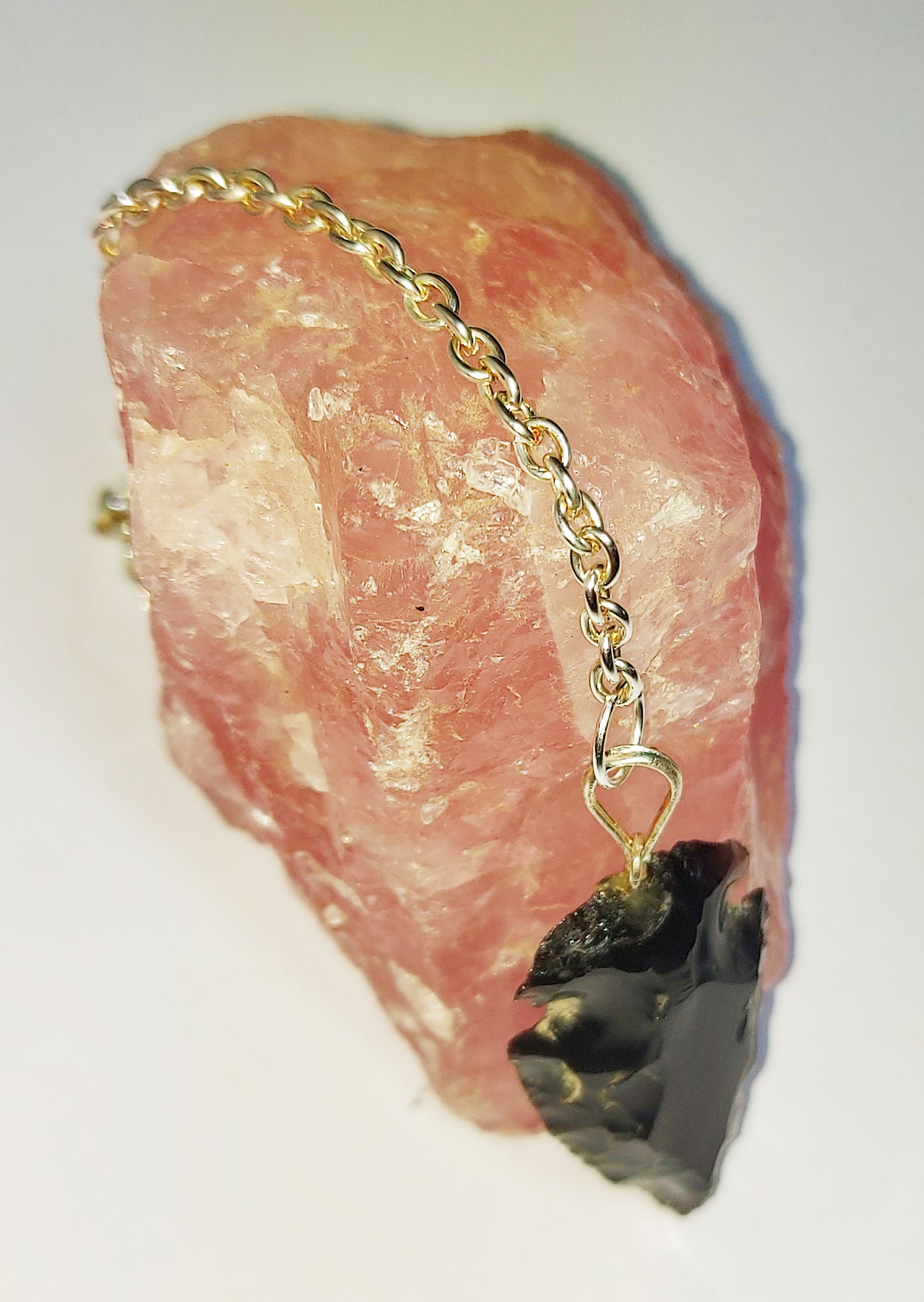 Pendulum Black Tourmaline Arrowhead Pendulum