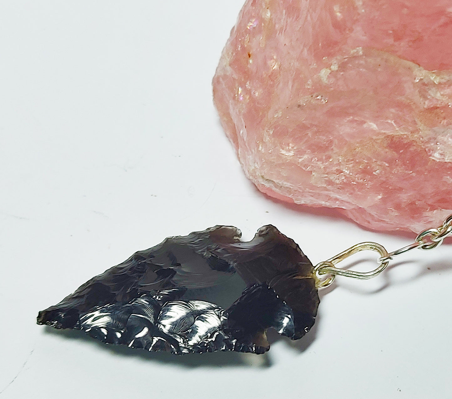 Pendulum Black Tourmaline Arrowhead Pendulum