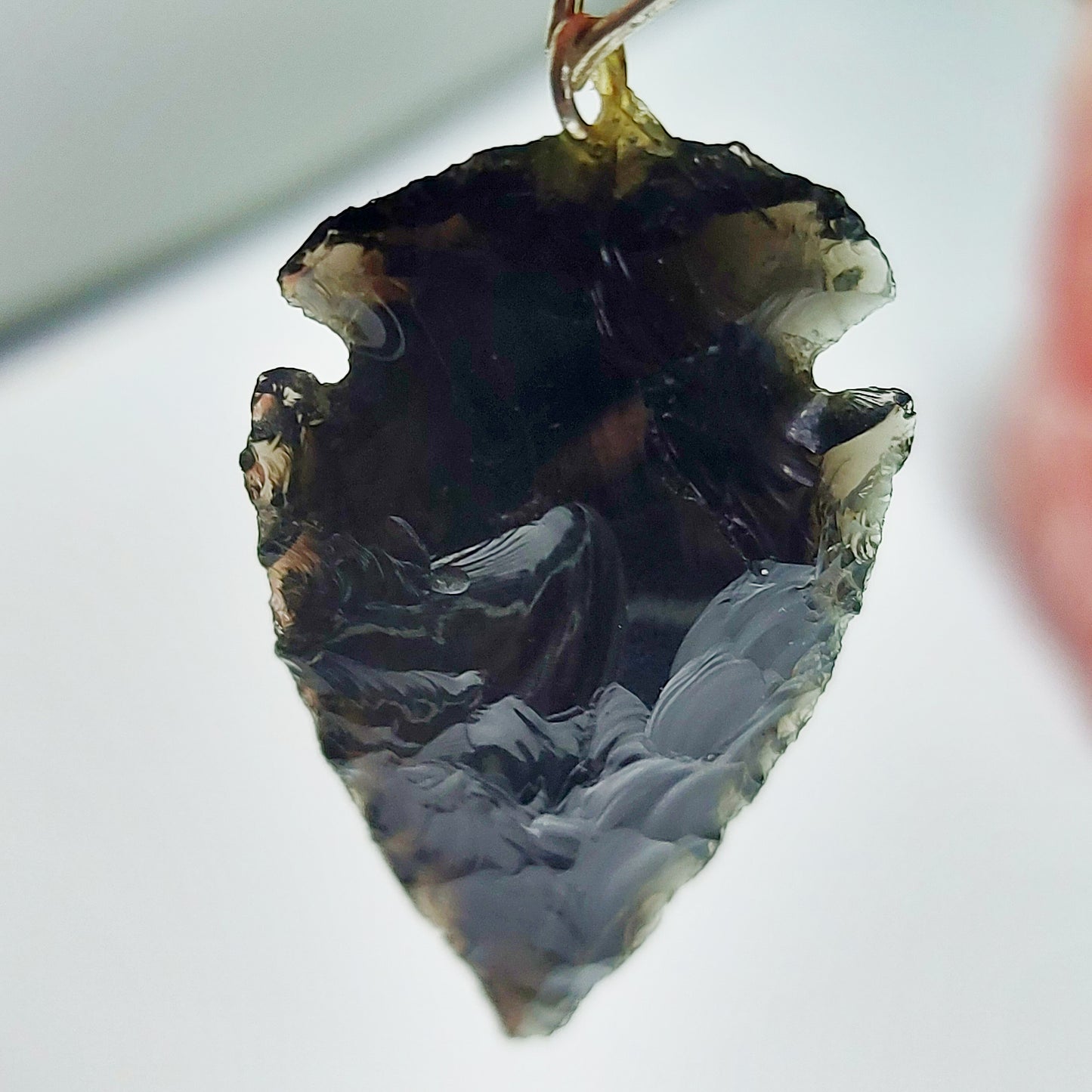 Pendulum Black Tourmaline Arrowhead Pendulum
