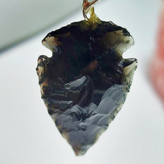 Pendulum Black Tourmaline Arrowhead Pendulum