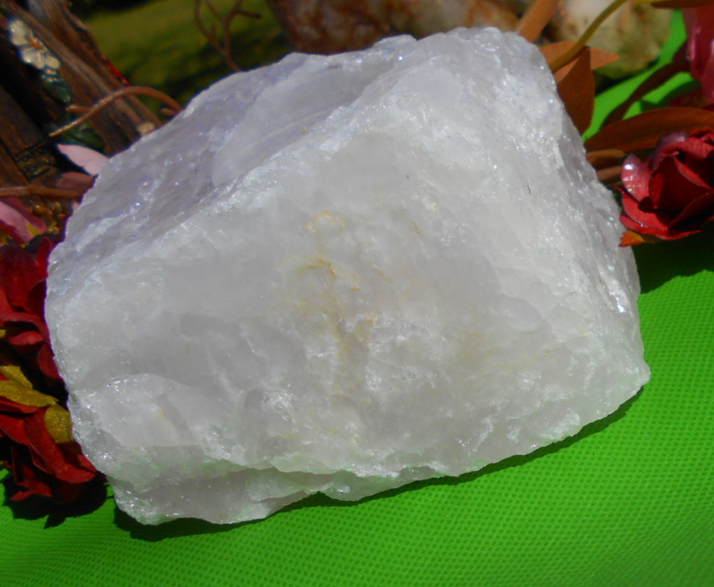 Rose Quartz Candle Holder - 890gms