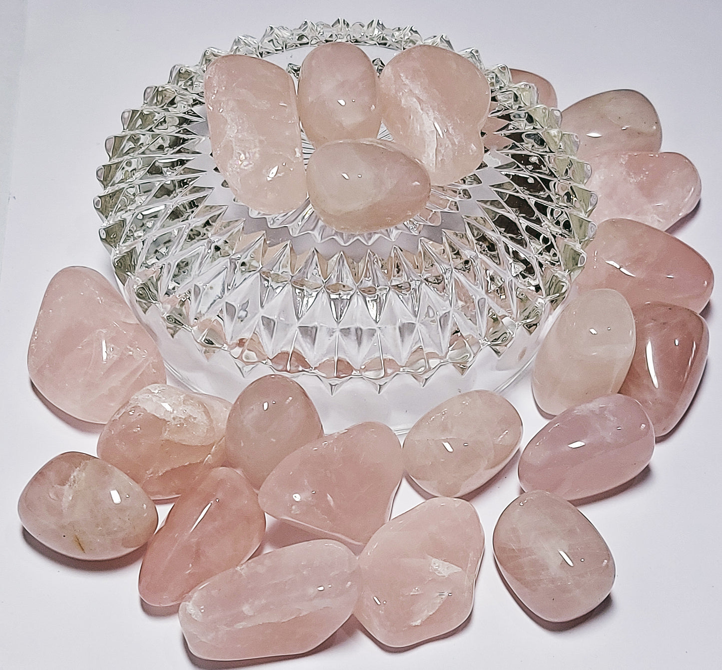 Individual Rose Quartz Crystal