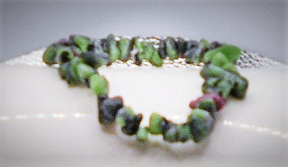 Ruby Zoisite Crystal Chip Bracelets