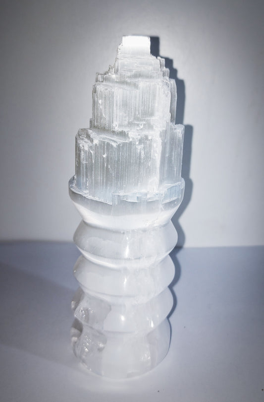Selenite Tower 15cms