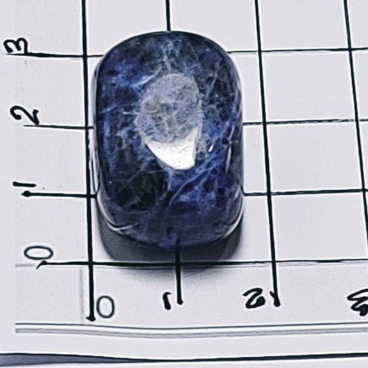 Individual Tumbled Sodalite Crystal