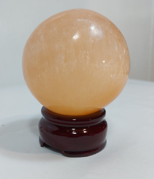 Sphere Orange Selenite - 310gms
