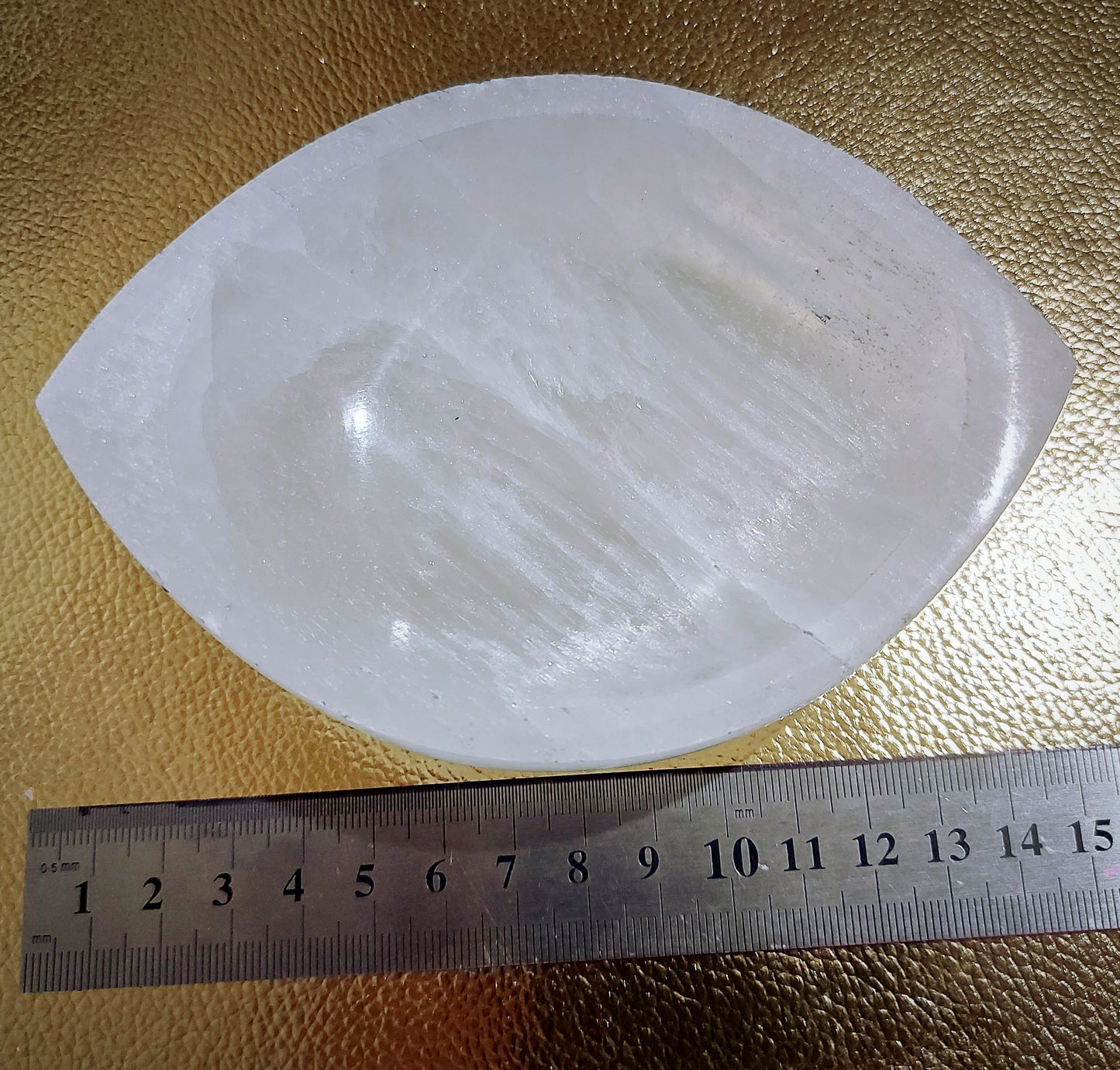 Selenite Eye Bowl 14 cm