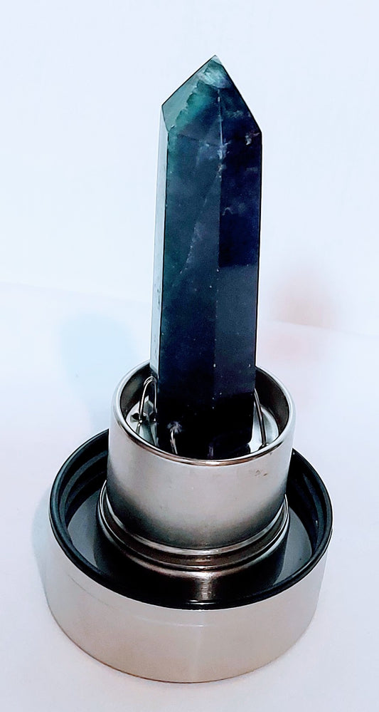 Crystal Balance Water Bottle - Fluorite