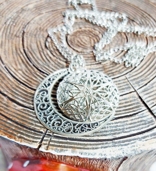 Sun and Moon Locket