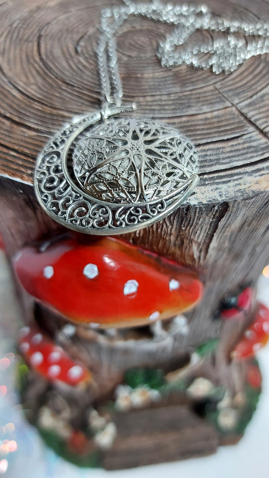Sun and Moon Locket