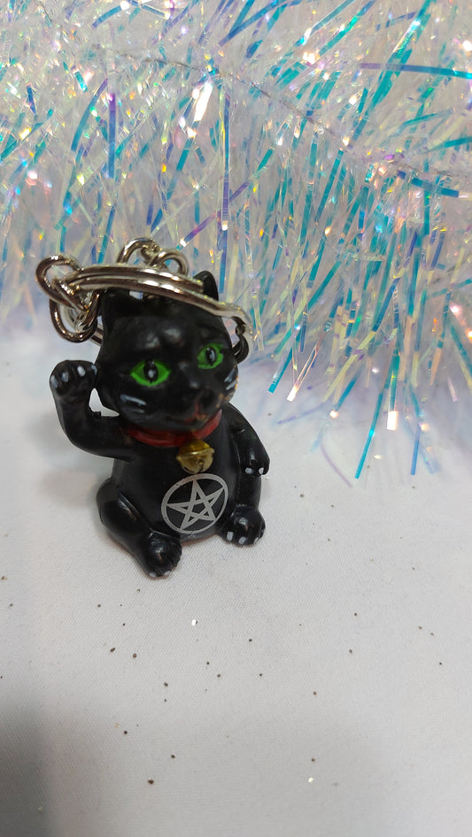 Lucky Cat Keychain