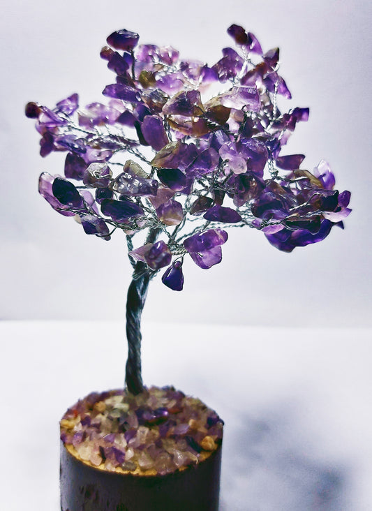 Crystal Amethyst Tree - Medium