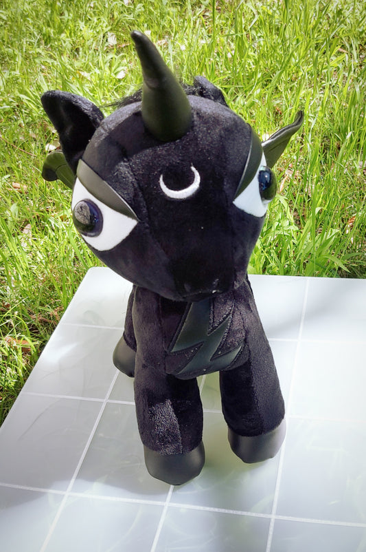 Black As Night Unicorn