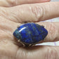 Lapis Lazuli Silver Adjustable Ring